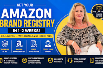 help amazon brand store, get amazon brand registry, trademark amazon brand