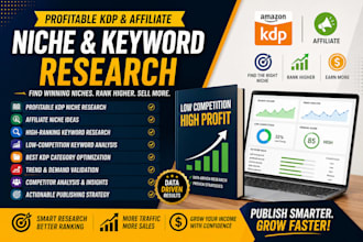do amazon affiliate niche category amazon kdp kindle ebook keyword research