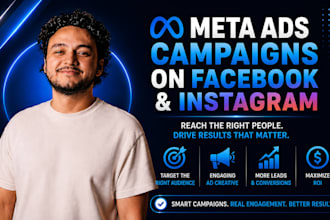 setup high converting facebook, instagram meta ads campaigns