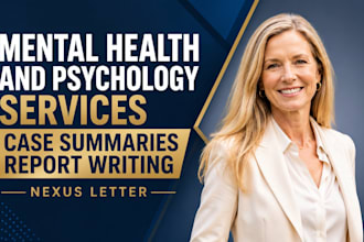 do psychology based case summaries and mental health record
