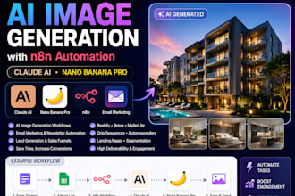 generate shopify ai product images using n8n automation, claude ai, nano banana