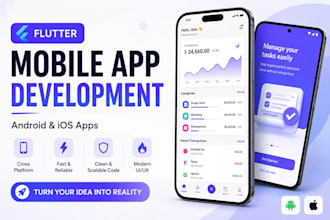build a modern flutter mobile app for your startup