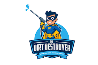 design pressure soft washing companys logo