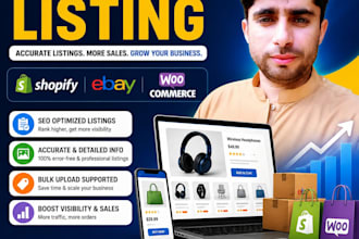 do bulk product upload, import and export on shopify, woocommerce, etsy, ebay