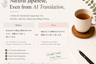 make your japanese sound natural