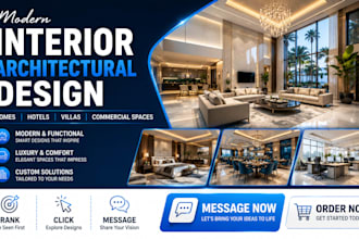 modern interior architectural design for homes hotels villas commercial spaces