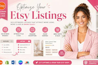 etsy shop audit fix optimize your etsy listings to convert view to sales in 24hr