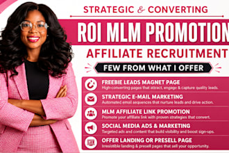 mlm sales funnel, mlm promotion,affiliate recruitment,mlm sales funnel,mlm leads