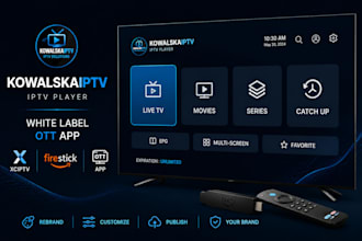 rebrand iptv players xciptv white label app firestick VPN apps wave ott players