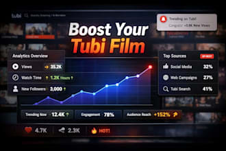 boost your tubi film with targeted organic movie promotion