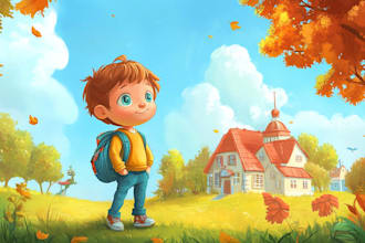 create whimsical and professional children books