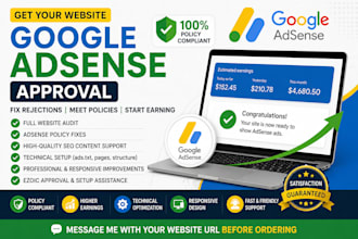 get your website approved and fix google adsense problem