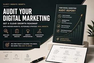 audit your digital marketing and prepare a growth roadmap