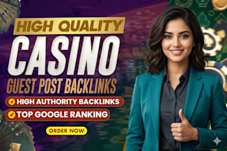 provide igaming seo backlinks from thailand korea indonesia and singapore