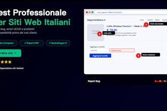 do website testing, app testing QA and UI UX review