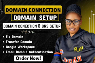 connect domain, domain transfer, fix domain dns redirect domain, good workspace