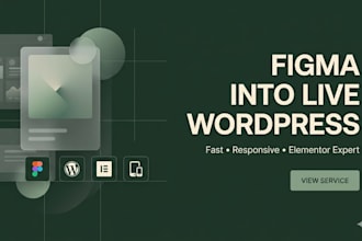 figma to wordpress conversion, woocommerce, responsive design