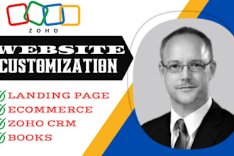 customize zoho website, zoho landing page, zoho ecommerce, zoho crm, zoho one