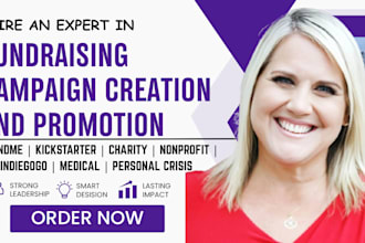 design and promote animal gofundme medical charity fundraising campaign, ngos