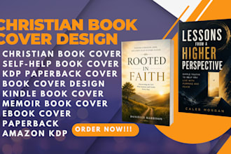 design christian book cover design self help memoir paperback ebook cover KDP