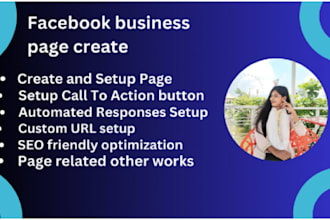 create facebook business page and page setup