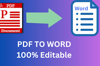 convert PDF to editable word file