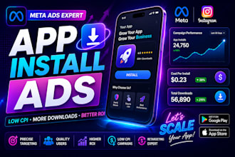create high converting app install facebook ads