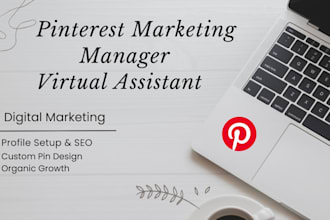 be your expert pinterest marketing manager for organic growth