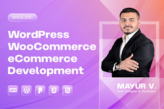 develop a store using woocommerce or wordpress ecommerce expert