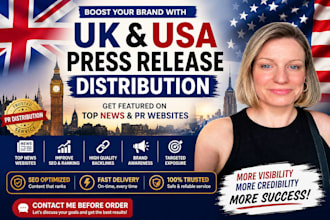 publish UK USA press release distribution on top news websites