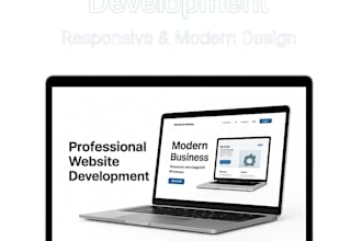 build a modern responsive website
