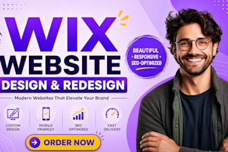 design wix website redesign wix website design wix website development wix
