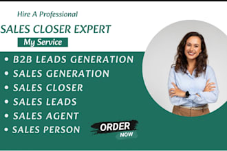 high ticket closer appointment setting sales representative b2b sales