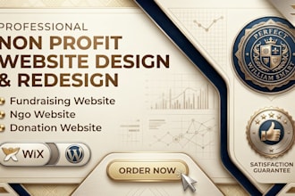 design non profit website charity website donation website ngo website