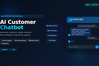 create ai customer support chatbot for your business
