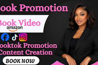 do amazon book promotion book tiktok video ads booktok promotion