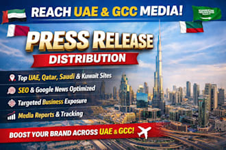 distribute your business PR uae on top news sites in uae, dubai, qatar, US, UK