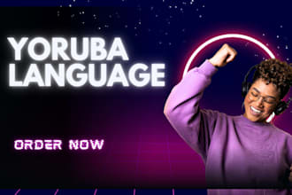 teach you how to speak yoruba language
