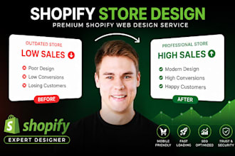 shopify store design  website design and redesign shopify store redesign shopify