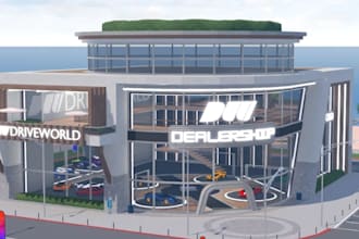create a good roblox city maps and realistic game environments in roblox studio