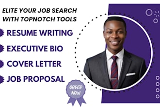 write ats resume, CV, cover letter and linkedin profile