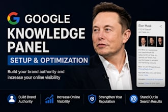 create and optimize your google knowledge panel