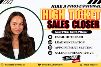 be commission based sales closer b2b sales representative appointment setter