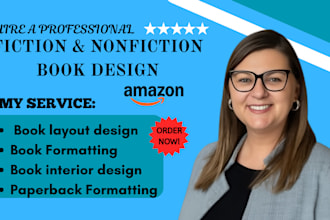 provide impeccable interior book formatting and layout design