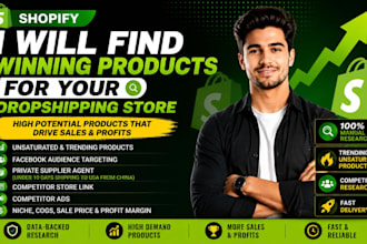 find winning products for your shopify dropshipping store