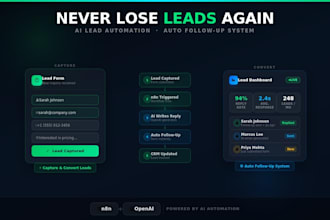 build automated lead generation and follow up system
