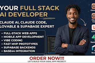be your full stack web app developer claude ai expert, claude code expert