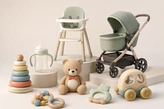 design 3d baby toys and toddler products for manufacturing