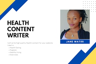 write quality content in any medical field