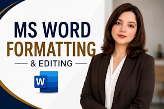 professionally format and redesign microsoft word documents